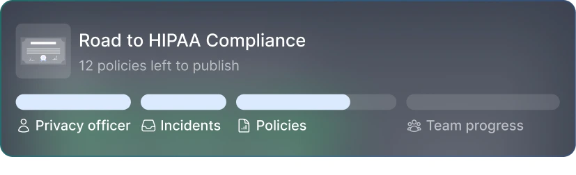 Fast track HIPAA compliance