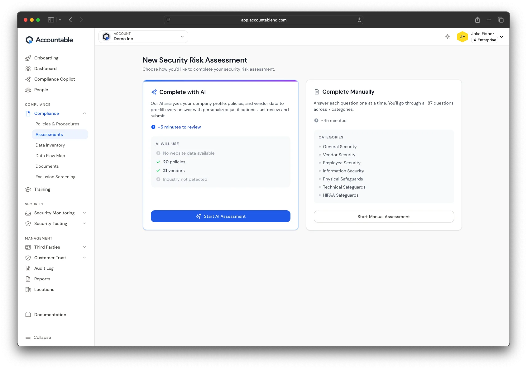 Security Risk Assessment Software