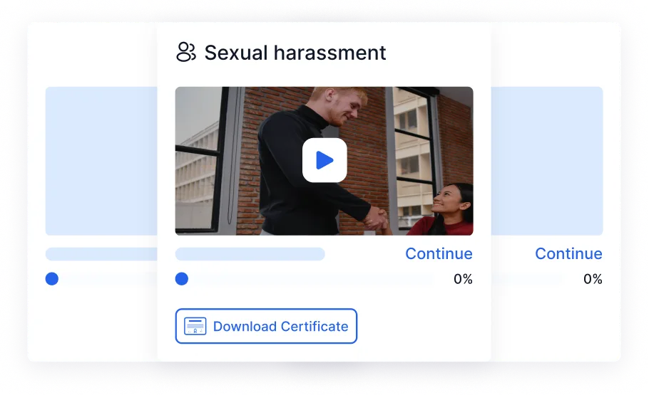 Sexual Harassment Prevention Training Illustration