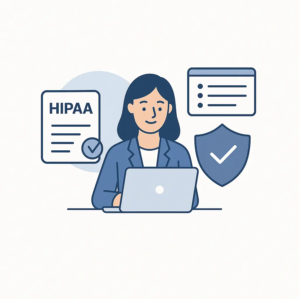 HIPAA Compliance Training Illustration